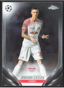 Benjamin Šeško, Kartička, Topps Chrome UEFA Club Competitions 2023-24, BASE