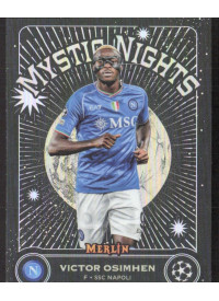 Victor Osimhen, Kartička, Topps Merlin Chrome UEFA Club Competitions 2023-24, INSERT
