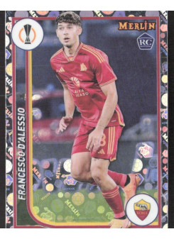Francesco D'alessio, Kartička, Topps Merlin Chrome UEFA Club Competitions 2023-24, Vintage Merlin Refractor