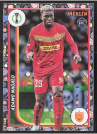 Adamo Nagalo, Kartička, Topps Merlin Chrome UEFA Club Competitions 2023-24, Vintage Merlin Refractor