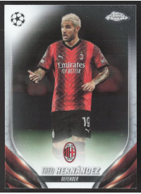 Theo Hernández, Kartička, Topps Chrome UEFA Club Competitions 2023-24, BASE