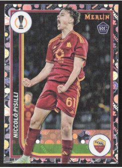 Niccolo Pisilli, Kartička, Topps Merlin Chrome UEFA Club Competitions 2023-24, Vintage Merlin Refractor