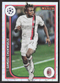 Samuel Chukwueze, Kartička, Topps Merlin Chrome UEFA Club Competitions 2023-24, Refractor