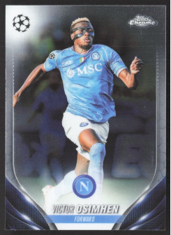 Victor Osimhen, Kartička, Topps Chrome UEFA Club Competitions 2023-24, BASE
