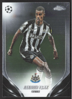 Alexander Isak, Kartička, Topps Chrome UEFA Club Competitions 2023-24, BASE