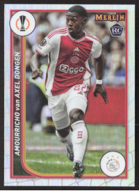 Amourricho van Axel Dong, Kartička, Topps Merlin Chrome UEFA Club Competitions 2023-24, Refractor
