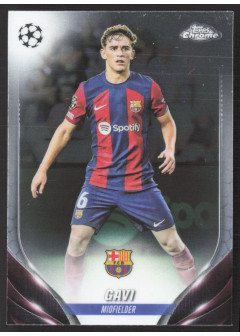 Gavi, Card, Topps Chrome UEFA Club Competitions 2023-24, BASE