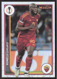 Romelu Lukaku, Kartička, Topps Merlin Chrome UEFA Club Competitions 2023-24, Refractor