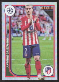 Antoine Griezmann, Kartička, Topps Merlin Chrome UEFA Club Competitions 2023-24, Refractor