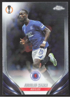 Abdallah Sima, Kartička, Topps Chrome UEFA Club Competitions 2023-24, BASE