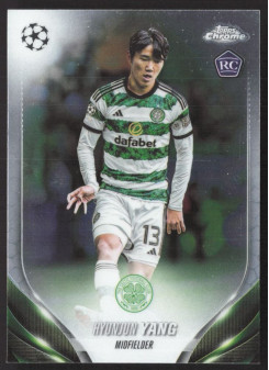 Hyunjun Yang, Kartička, Topps Chrome UEFA Club Competitions 2023-24, BASE
