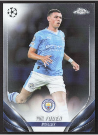 Phil Foden, Kartička, Topps Chrome UEFA Club Competitions 2023-24, BASE