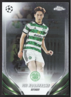 Yuki Kobayashi, Kartička, Topps Chrome UEFA Club Competitions 2023-24, BASE