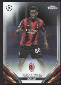 Yunus Musah, Kartička, Topps Chrome UEFA Club Competitions 2023-24, BASE