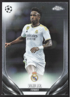 Vini Jr., Kartička, Topps Chrome UEFA Club Competitions 2023-24, BASE