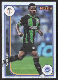 Ansu Fati, Kartička, Topps Merlin Chrome UEFA Club Competitions 2023-24, Refractor