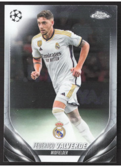 Federico Valverde, Kartička, Topps Chrome UEFA Club Competitions 2023-24, BASE