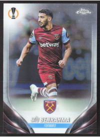 Saïd Benrahma, Kartička, Topps Chrome UEFA Club Competitions 2023-24, BASE