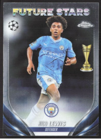 Rico Lewis, Kartička, Topps Chrome UEFA Club Competitions 2023-24, BASE