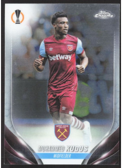 Mohammed Kudus, Kartička, Topps Chrome UEFA Club Competitions 2023-24, BASE