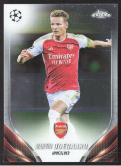 Martin Ødegaard, Kartička, Topps Chrome UEFA Club Competitions 2023-24, BASE