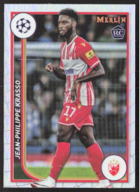 Jean-Philippe Krasso, Kartička, Topps Merlin Chrome UEFA Club Competitions 2023-24, Refractor