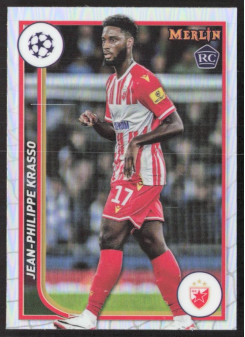 Jean-Philippe Krasso, Kartička, Topps Merlin Chrome UEFA Club Competitions 2023-24, Refractor