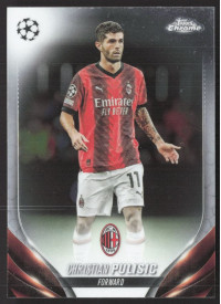 Christian Pulisic, Kartička, Topps Chrome UEFA Club Competitions 2023-24, BASE