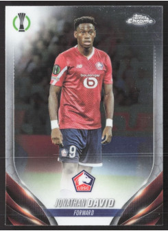 Jonathan David, Kartička, Topps Chrome UEFA Club Competitions 2023-24, BASE