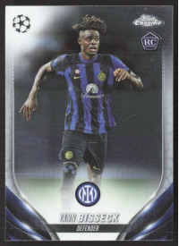 Yann Bisseck, Kartička, Topps Chrome UEFA Club Competitions 2023-24, BASE