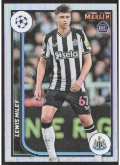 Lewis Miley, Kartička, Topps Merlin Chrome UEFA Club Competitions 2023-24, Refractor
