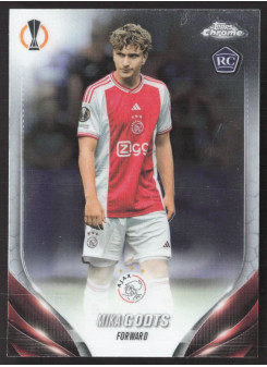 Mika Godts, Kartička, Topps Chrome UEFA Club Competitions 2023-24, BASE
