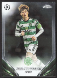 Kyogo Furuhashi, Kartička, Topps Chrome UEFA Club Competitions 2023-24, BASE