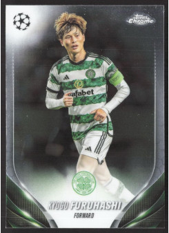Kyogo Furuhashi, Kartička, Topps Chrome UEFA Club Competitions 2023-24, BASE