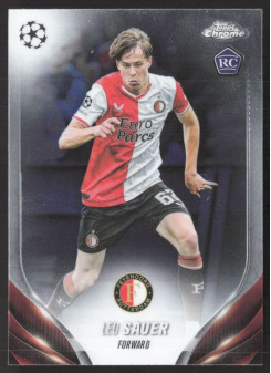 Leo Sauer, Kartička, Topps Chrome UEFA Club Competitions 2023-24, BASE