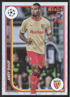 Andy Diouf, Kartička, Topps Merlin Chrome UEFA Club Competitions 2023-24, Refractor