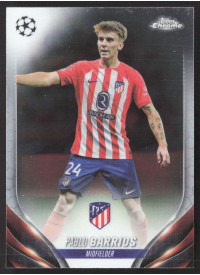 Pablo Barrios, Kartička, Topps Chrome UEFA Club Competitions 2023-24, BASE