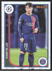 Kang-in Lee, Kartička, Topps Merlin Chrome UEFA Club Competitions 2023-24, Refractor