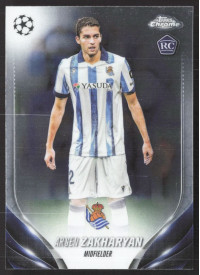 Arsen Zakharyan, Kartička, Topps Chrome UEFA Club Competitions 2023-24, BASE