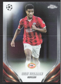 Malik Tillman, Kartička, Topps Chrome UEFA Club Competitions 2023-24, BASE