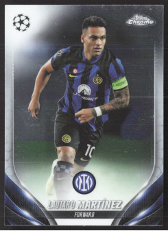 Lautaro Martínez, Kartička, Topps Chrome UEFA Club Competitions 2023-24, BASE