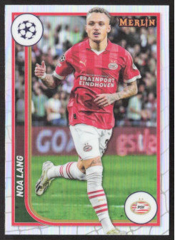 Noa Lang, Kartička, Topps Merlin Chrome UEFA Club Competitions 2023-24, Refractor