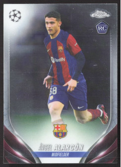 Ángel Alarcón, Kartička, Topps Chrome UEFA Club Competitions 2023-24, BASE