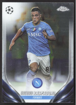 Giacomo Raspadori, Kartička, Topps Chrome UEFA Club Competitions 2023-24, BASE