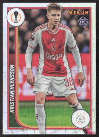 Kristian Hlynsson, Kartička, Topps Merlin Chrome UEFA Club Competitions 2023-24, Refractor