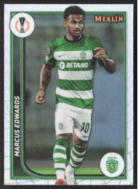 Marcus Edwards, Kartička, Topps Merlin Chrome UEFA Club Competitions 2023-24, Refractor
