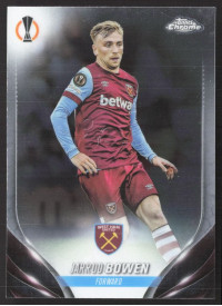 Jarrod Bowen, Kartička, Topps Chrome UEFA Club Competitions 2023-24, BASE