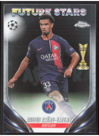 Warren Zaïre-Emery, Kartička, Topps Chrome UEFA Club Competitions 2023-24, BASE