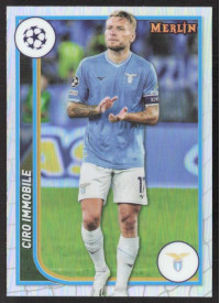 Ciro Immobile, Kartička, Topps Merlin Chrome UEFA Club Competitions 2023-24, Refractor