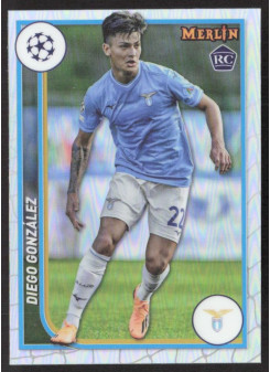 Diego Gonzalez, Kartička, Topps Merlin Chrome UEFA Club Competitions 2023-24, Refractor
